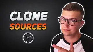 Используйте разные фильтры на ОДНОМ и ТОМ ЖЕ источнике в OBS! (клон источника)