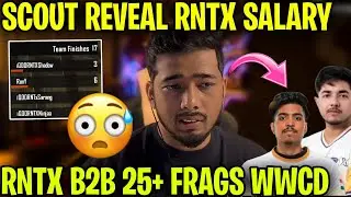 Scout Reveal RNTX players Salary 😳 2Lakh..‼️ RNTX B2B WWCD 🔥
