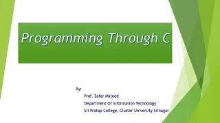 While Loop in C