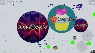 Agar.io Mobile~ Hacked popsplits | instant revenge? Best cannon split
