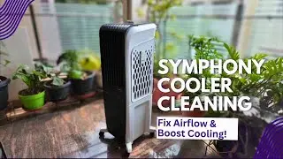 How to Service Your Symphony Diet 3D Air Cooler at Home | Deep Cleaning & DIY Maintenance