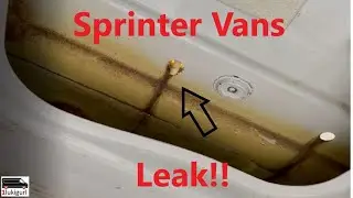 Sprinter Vans Leak!! Here’s How to Fix the Side Panel Water Leak (DIY Van Build Tip)