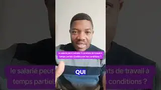 le salari&eacute; peut cumuler 2 contrats de travail &agrave; temps partiel: Quelles sont les conditions ?