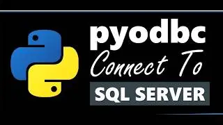 How to Connect to SQL Server with Python  in Tamil | pyodbc Library | Learnwithrishtamil