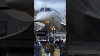 Concorde's droop nose system demonstration! #concorde