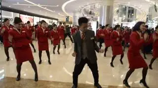 Flash Mob: Cathay Pacific Indonesia @ Central Park Jakarta, 25022017