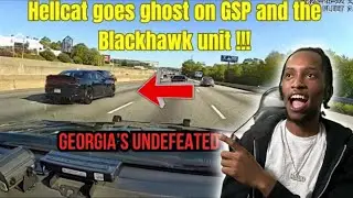 HELLCAT SRT сжигает полицию GSP BLACKHAWK во время скоростной погони