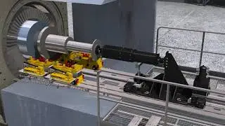 Generator Rotor Removal and Installation System   Enerpac Heavy Lifting Technology