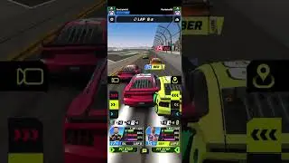 Racing in the Second Qualifying Round of the Octane Air Event on NASCAR Manager (1/2)