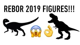 BRAND NEW 2019 REBOR FIGURES!!! || Dinosaur Unboxing 3 || #HowiRebor