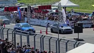 POWERFEST 2025 Audi rs6 vs Mercedes AMG
