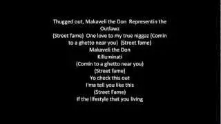 Tupac - Street Fame with lyrics