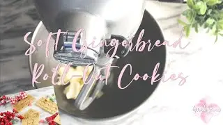 Soft Gingerbread Cookies Recipe-Perfect for Gingerbread Roll Out sugar Cookies