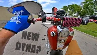 2007 Dyna Superglide FIRST WHEELIES