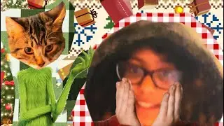 Cat Santa is trying to STEAL.. the Christmas MANGA!!! 