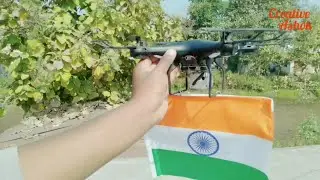 🇮🇳Flag hoisting with drone magic speed x52/happy republic day 🇮🇳