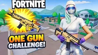 Fortnite One Gun Challenge (ft @PRIMETjay2020 )