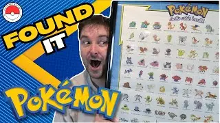 I Got My Vintage Pok&eacute;mon Poster Back!!