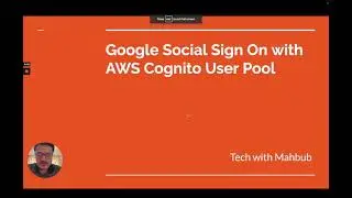 Вход через социальную сеть Google с помощью пула пользователей AWS Cognito