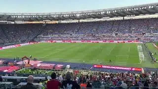 Roma - Venezia Pre partita Tribuna Monte Mario