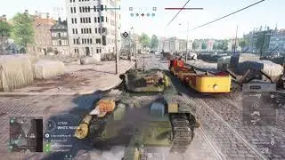 Battlefield V: 27 Kills (including 3 tank kills) with Churchill Crocodile