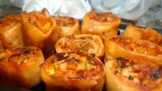 Pizza Pinwheels Without Oven || Pan/Tawa Pizza || Non Fried Recipe ||