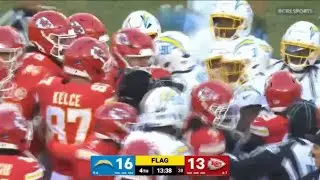 Fight Breaks Out After Brutal Hit By Jefferson - CHARGERS vs CHIEFS - 2025-26 NFL SEASON WEEK 15 