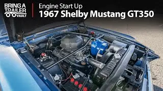 Supercharged 1967 Shelby Mustang GT350 Start Up | Bring a Trailer