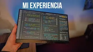 Prob&eacute; un monitor portatil para Programar | Pros, Contras y Uso Real