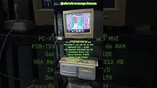 PC-XT RODANDO WOLFEINSTEIN 3D CGA