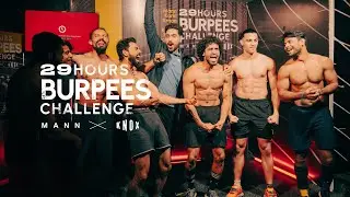 29 Hours Burpees Challenge #29HBC | Mann x Knox