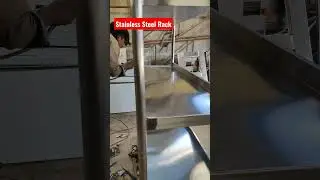 Stainless Steel Rack | Dahal Kitchen Equipment Nepal | Steel Sink Cooking Range Bhatt Table #shorts