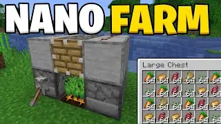 Minecraft Nano Farm Tutorial &ndash; Fastest Way to Get Crops! (Works in 1.21+)