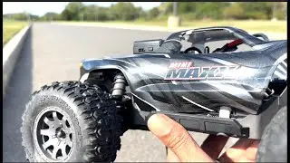 Traxxas Mini Maxx: FASTEST MAXX ON YOUTUBE (2S !?)  #traxxas #fastrc #fastrccar #rcspeedrun #rccar