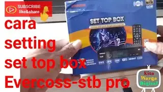 set top box Evercoss//pemasangan set top box Evercoss stb pro