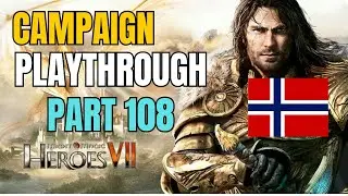 Let's Play Might And Magic Heroes 7 - Ep. 108 - Norwegian commentary!