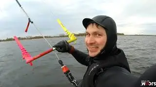 Кайтсерфинг на Гидрофоиле. Spot Paljasaare, Tallinn, Estonia