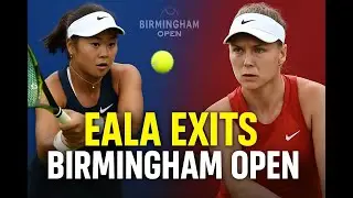 Eala Falls to Czech Opponent, Exits Birmingham Open 2025 | Tennis Highlights