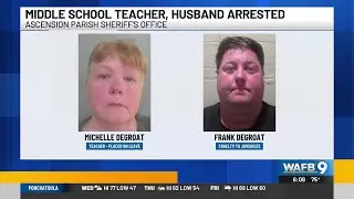 Ascension teacher, husband arrested in cruelty case