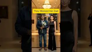 They Laughed at Her &ldquo;Poor&rdquo; Dad, Then the Artist Ran to Him #shorts