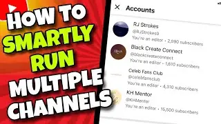 How to Run Multiple YouTube Channels Efficiently (The Strategy)