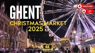 Ghent Christmas Market vibes 2025 - Belgium