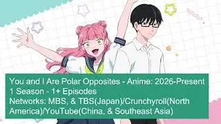 You and I Are Polar Opposites Media History