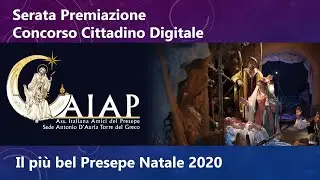 Serata Conclusiva Il pi&ugrave; bel Presepe Natale 2020