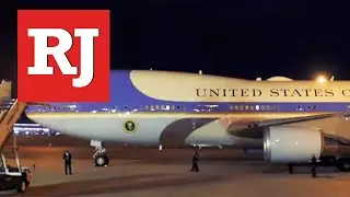 President Joe Biden Arrives in Las Vegas