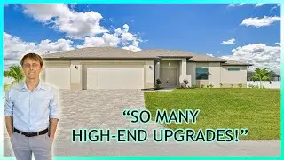 Modern Custom Dream Home Tour in NW Cape Coral, Florida!