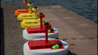 Autonomous Buoys for Radio Controlled Sailing Boat