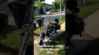 A clean Harley makes a clean ride