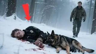 Veteran's Heartbreaking Rescue: He Found a Police Officer and German Shepherd in Snow