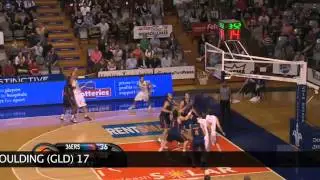 Adelaide 36ers v Gold Coast Blaze - Round 8 Highlights - iiNet NBL Championship 2011/12